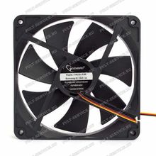 Вентилятор Gembird S14025H-3P4M, 140x140x25, 3pin + Molex, провод 30см