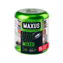 Maxus Презервативы MAXUS Mixed - 15 шт.