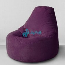 MyPuff кресло пуф Люкс Баклажан, размер Комфорт, мебельная ткань: bn_467