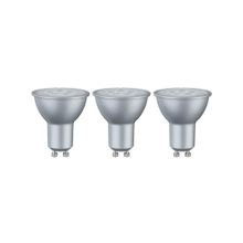 Paulmann Лампа светодиодная Paulmann GU10 6,5W 2700K матовая (3шт.) 28430 ID - 235786