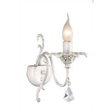 Бра декоративное "свечи" OML-783 бело-золотой хрусталь E14 1*40W 220V арт.OML-78301-01