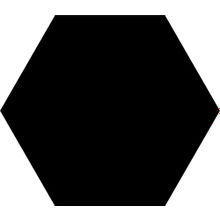 Codicer Basic Black Hex 25 Hexagonal 22x25 см