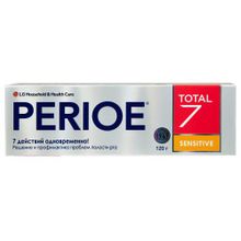 LG PERIOE Total 7 Sensitive Зубная паста комплексного действия для чувствительных зубов, 120 г