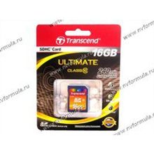 Флеш накопитель SDHC Card 16Гб Transcend Class 10