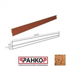 Примыкание к стене Gerard (Rosso 201), L=2м