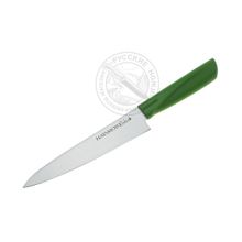 Нож универсальный 3012-GRN, HATAMOTO COLOR, 150 мм, сталь 1К6, рукоять пластик