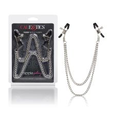 California Exotic Novelties Зажимы на соски с цепочкой Tiered Nipple Clamps