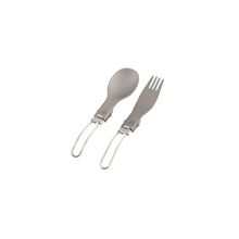 Robens Набор ложка + вилка складные Robens Folding Alloy Cutlery Set