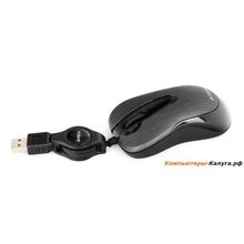 Мышь A4-Tech  X6-60MD-1, матовая, USB, мини, лазер,  колесо-кнопка, кн. 2хКлик,1000dpi