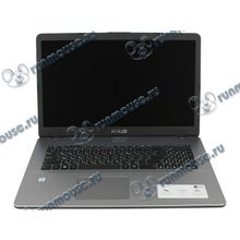 Ноутбук ASUS "X705UQ-BX130" (Core i3 7100U-2.40ГГц, 4ГБ, 500ГБ, GF940MX, LAN, WiFi, BT, WebCam, 17.3" 1600x900, Linux), серый [141463]