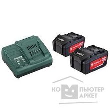 Metabo набор аккумуляторов + ЗУ 2 акк 4.0Ач 18В+ЗУ ASC 30-36 685050000