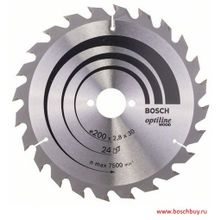 Bosch Пильный диск Bosch Optiline Wood 200х30 мм 24WZ (2608640618 , 2.608.640.618)