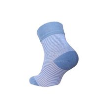 Norveg (Норвег) Носки, Bio Bamboo, артикул 9BU-B028, цвет голубой с белой полоской (для мальчиков)