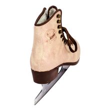 Бренд не указан Коньки фигурные Iguana Beige синт.кожа с мехом