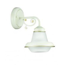 Бра декоративное TEFIDA белый зол.патина метал стекло  E27 1*60W 220V 3105 1W