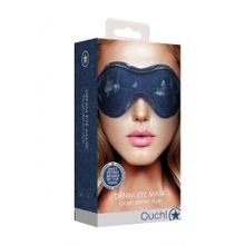 Синяя джинсовая маска на глаза Roughend Denim Style (227114)
