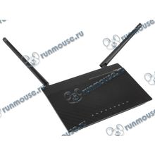 Модем DSL ASUS "DSL-N14U" Annex A B ADSL2 2+ + маршрутизатор 4 порта 100Мбит сек. + точка доступа WiFi 300Мбит сек. (LAN, WiFi) (ret) [129116]