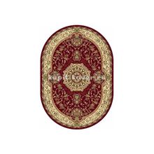Российский ковер BUHARA d037_red_oval, 4 x 6