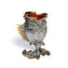 Серебряная рюмка Рыбка Ёрш 467_SR