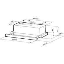 KRONA Kamilla 600 sensor white glass (2 мотора)