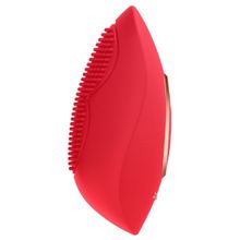 Красный клиторальный стимулятор Precious - 6,4 см. Красный