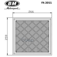 Фильтр Воздушный BM-Motorsport арт. FA2011