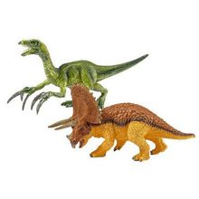 Schleich Трицератопс и Теризинозавр малые