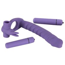 Orion Фиолетовая насадка на пенис для анальной стимуляции партнёрши (фиолетовый)