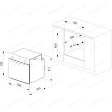 LEX Духовой шкаф Lex EDP 110 IX