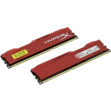 Модуль памяти  Kingston HyperX Fury   HX316C10FRK2 8   DDR3 DIMM 8Gb KIT  2*4Gb   PC3-12800   CL10