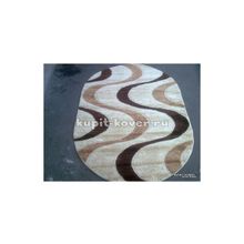Ковер с длинным ворсом букле овал 03, 2.5 x 4