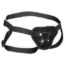 Черные трусики для страпона V V Adjustable Harness with O-Ring