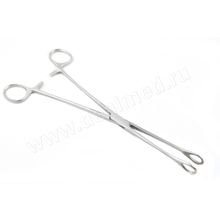 Щипцы для удаления плодного яйца, прямые, с шириной губок 12мм на 250мм