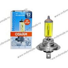 Лампа галоген 12V Н7 55W PX26d OSRAM всепогодная 64210ALL