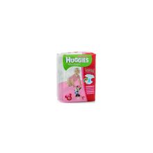 Подгузники Huggies Ultra Comfort для девочек 4+ (10-16кг) 17шт.