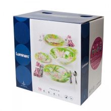 Столовый сервиз Luminarc CARINE FREESIA ФРЕЗИЯ 19 предметов P9420