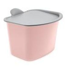 Koziol Контейнер для мусора bibo, розово-серое арт. 5605383
