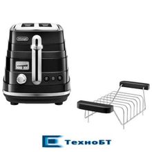 Тостер DeLonghi CTA 2103 черный