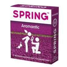 SPRING Ароматизированные презервативы SPRING AROMANTIC - 3 шт.
