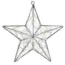 KAEMINGK Фигура светодиодная Звезда ажурная, 40LED, 40 см, уличная (492045)