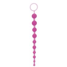 Фиолетовая анальная цепочка ORIENTAL JELLY BUTT BEADS 10.5 PURPLE - 26,7 см. Фиолетовый