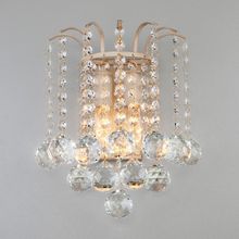 Eurosvet Бра Eurosvet Ostiniya 3299 2 белый с золотом прозрачный хрусталь Strotskis ID - 409631