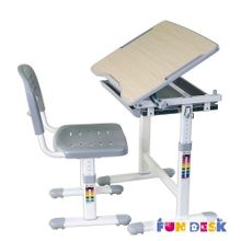 FunDesk Парта и стул Piccolino Grey