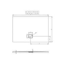 Душевой поддон Riho Basel 404 (DC141700000000S) 100x80 (черный матовый)