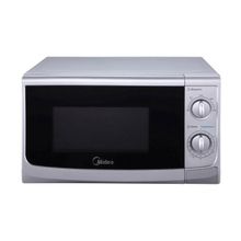 СВЧ печь MIDEA MM-820 CWW-S,об.20л.,800Вт., механическое управление, серебро.