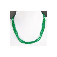 Бусики-Колечки Бусы Хризопраз "Богиня Любви" арт.П2327