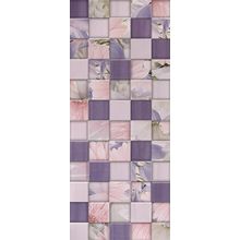 Керамическая плитка Gracia Ceramica Aquarelle lilac 03 настенная 25х60