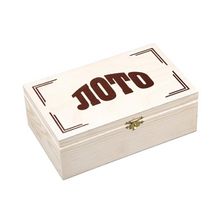 Бренд не указан Лото, бочонок деревянный, в деревянной шкатулке