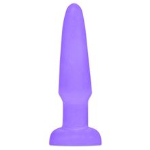 Pipedream Фиолетовая анальная пробка Butt Plug - 11,4 см. (фиолетовый)