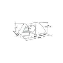 Easy Camp Палатка Easy Camp Blazar 400 Rustic Green